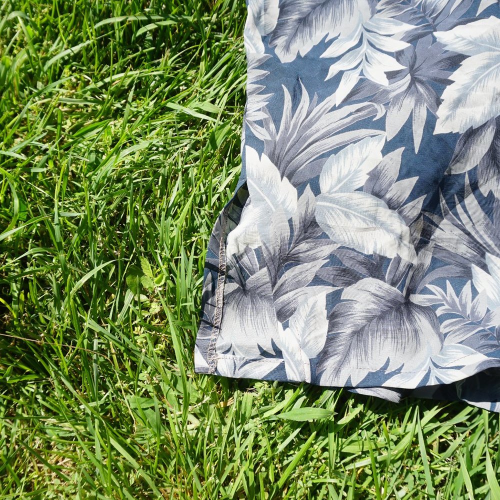 Unique Blue Botanical Button-Down - image 2